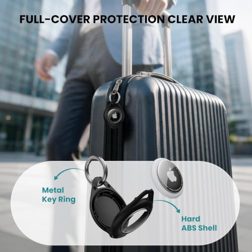 Waterproof AirTag Holder (Black)
