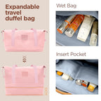 Expandable Luggage (Pink / DB/TB/28in)