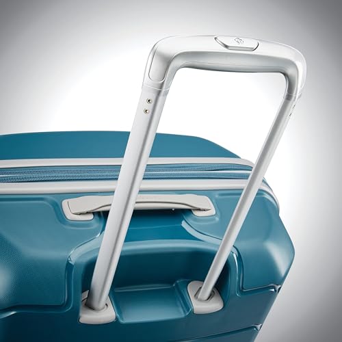 Freeform Hardside Expandable with Double Spinner Wheels (Checked-Large Spinner / Dark Teal)