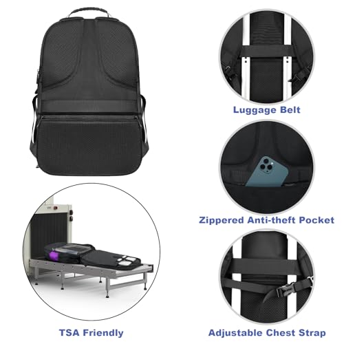 Extra Large Backpack for Men (Purple / 18.4 Inch (22''x15''x12''))
