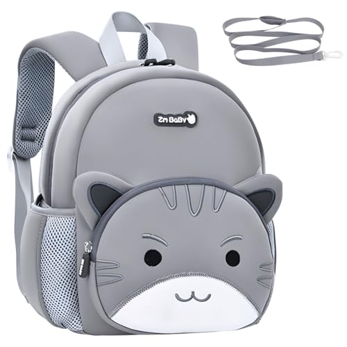 Toddler Backpacks Kids Preschool Cartoon Mini Travel Bag Ages 2 (F-yellow / M for Age 2-5)