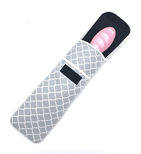 Hair Straighteners Case with Fastener (Gray)