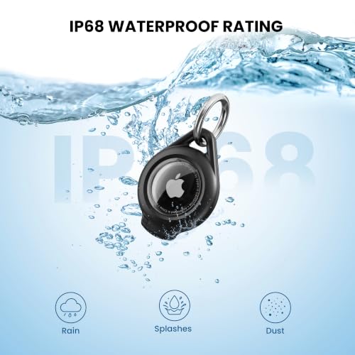 Waterproof AirTag Holder (Black)