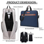 Garment Bags for Travel (Blue)