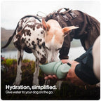 Portable Dog Water Bottle (Olive / 750ml)