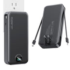 Portable Charger 20000mAh Fast Charging w (Jet Black)