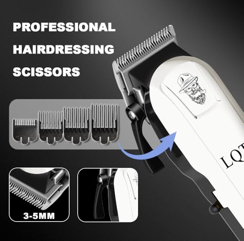 Hair Clippers for Men (White)