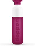 Preserve Dopper Water Bottle, 15.25 Ounce, Funky Fuchsia by Preserve