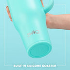 40oz Insulated Mega Mug with Handle & Straw (California / 40 Ounces)