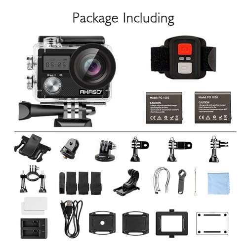 Brave 4 Action Camera 4K Ultra HD Video Waterproof Underwater Camera