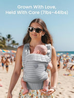 Baby Carrier Newborn to Toddler (Silver Grey)