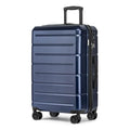 24 Inch Luggage (Navy / Checked-Medium 24-Inch)
