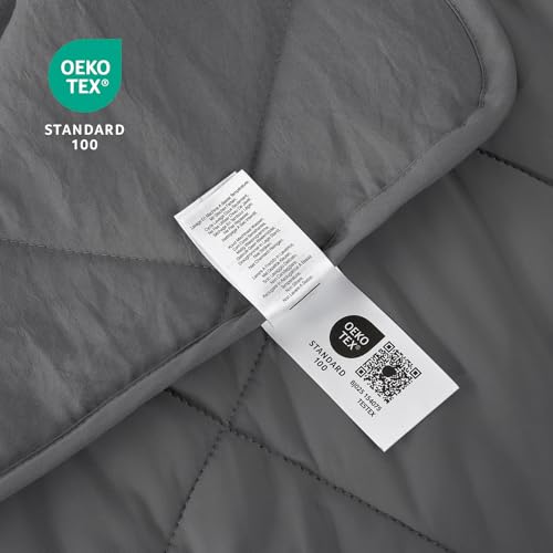 Cooling Blanket for Hot Sleepers Queen Size (Charcoal Grey / Queen (90" x 90"))