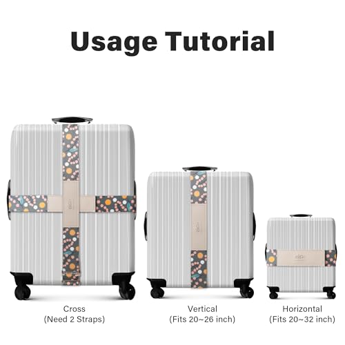 Luggage Straps for Suitcases (mori girl)
