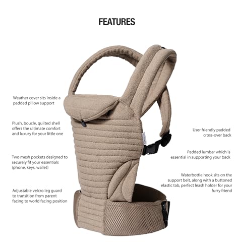 Baby Carrier for Men Women Newborn to Toddler (OYSTER)