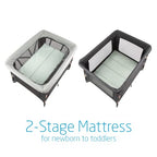 Swift Lightweight Portable Playard (Essential Graphite)