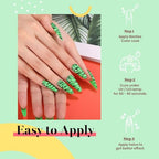 Beetles Neon Green Gel Nail Polish (H - Creme Green | Lime Green)