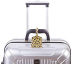 2 Pack Luggage Tags for Suitcases Airplane Travel Essentials (Sunflower)