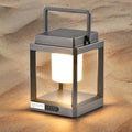 Solar Outdoor Table Lamp (silvery)