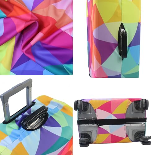 Thicker Travel Luggage Covers with Luggage Tag For Suitcase Tsa Approved (F2488 / S)