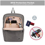 Design Laptop Backpack for Women (Grey)