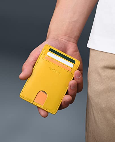 Mens Slim Wallet (Seattle Yellow)