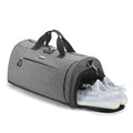Gym Bag for Women & Men (Textured Grey / Large - 23 x 12 x 12″)