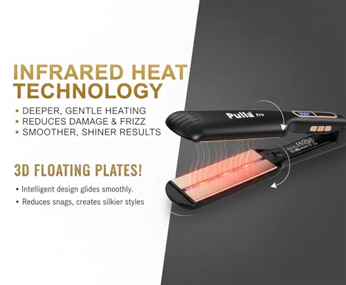 Hair Straightener (2 Inch Infrared Hair Straightener)