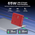 200W Charging Station (Red / 200W)