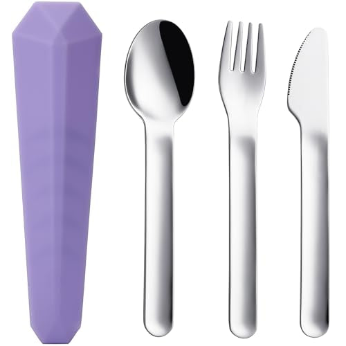 Utensils for Lunch Box (Purple)