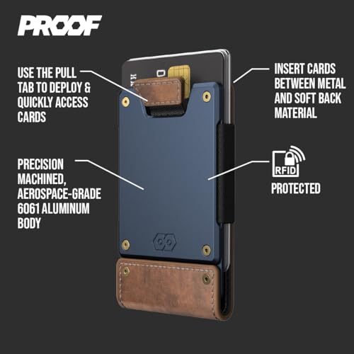 Slim Minimalist Wallets for Men (Classic Brown)