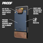 Slim Minimalist Wallets for Men (Classic Brown)