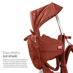 Canyon Scandinavian Hiking Baby Carrier Backpack (Canyon Red)