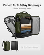 Travel Backpack 40L (Green-ripstop / 40L)