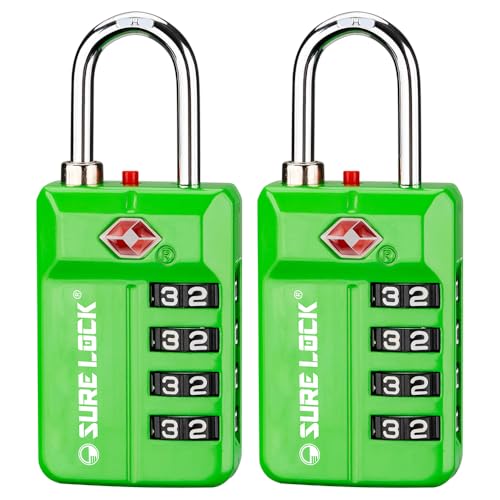 TSA Approved 4 (GREEN 2 PACK)