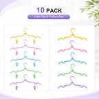 Travel Hangers (Colorful / 10 Pcs)