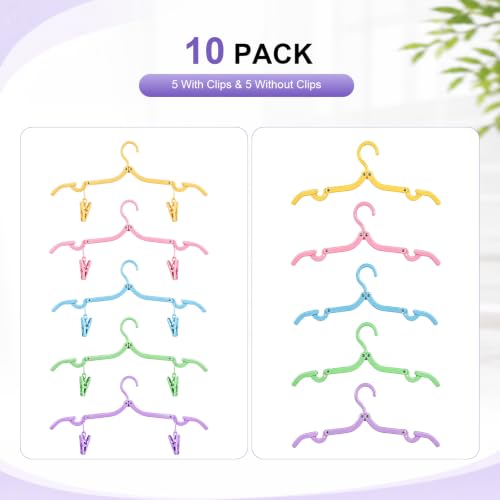 Travel Hangers (Colorful / 10 Pcs)