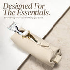 The Koby Dopp Kit Toiletry Bag (Sand / Mini 8.5” x 2.75” x 2”)