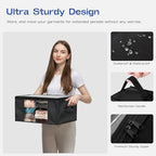 Clothes Storage Bags (Black / 4PACK)