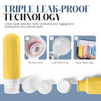 Travel Bottles for Toiletries (COLORFUL)