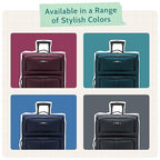 Anzio Softside Expandable Luggage with Spinner Wheels (Burgundy / 2-Piece Set (22/30))