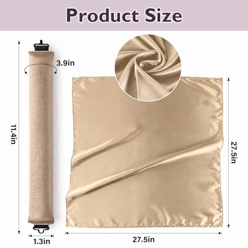 Overnight Hair Curlers Heatless Curls (Khaki)