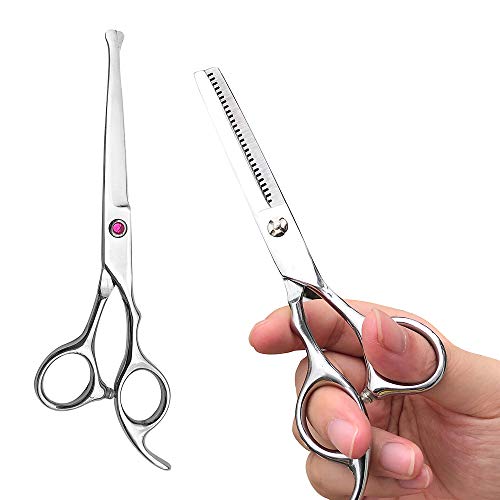 Kids Professional Hair Scissors Barber Shears 6.5 (Red2)