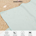 Microfiber Towel Quick Dry Camping & Travel & Gym Towel. Compact (Light Green / 48.00" x 24.00")