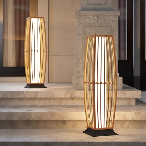 Solar Outdoor Floor Lamp Set of 2 (2 PCS Large / Taurus)