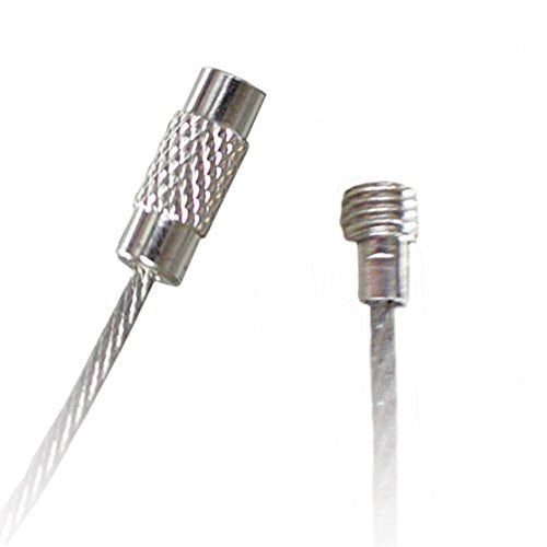 Web Enabled Smart Aluminum Convertible Luggage ID Tag + Braided Steel Loop (Midnight Black)
