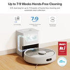 Q7 M5+ Robot Vacuum and Mop (White)
