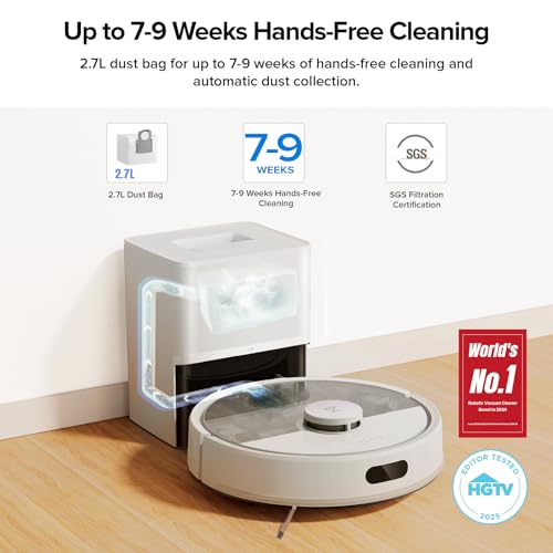 Q7 M5+ Robot Vacuum and Mop (White)