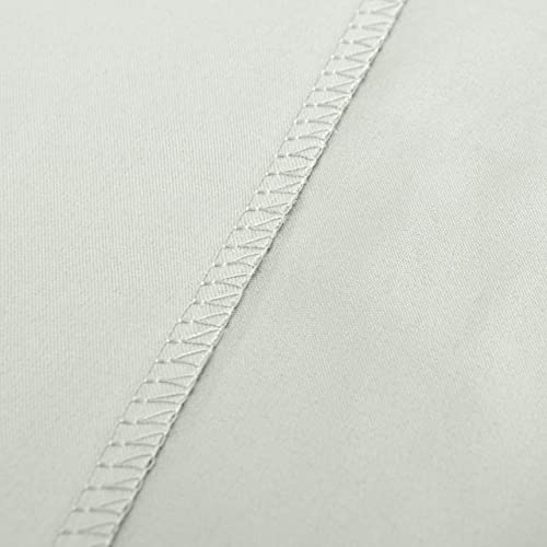 Toddler Pillows with Pillowcases Set (Light Grey (Microfiber) / 13x18 Inch (Pack of 2))