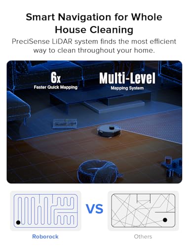 Q7 L5 Robot Vacuum and Mop Combo (Black01)